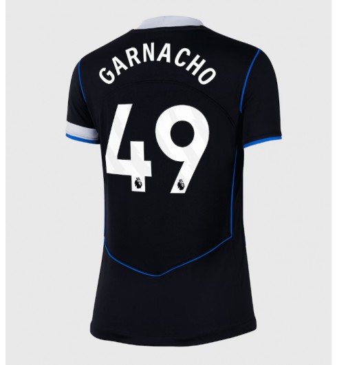 Chelsea Alejandro Garnacho #49 Alternativní Dres pro Dámské 2025-26 Krátký Rukáv Chelsea Alejandro Garnacho #49 Alternativní Dres pro Dámské 2025-26 Krátký Rukáv